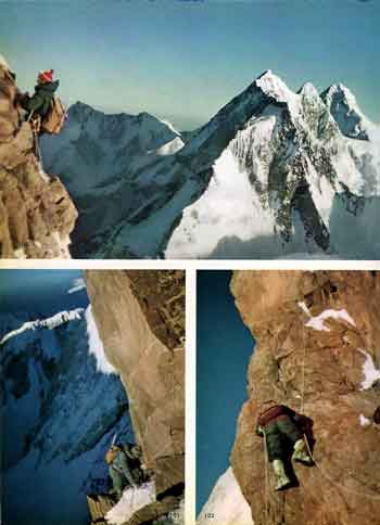 
Walter Bonatti And Carlo Mauri Climb Difficult Rock Pitches High On Gasherbrum IV Northeast Ridge - Karakoram The Ascent Of Gasherbrum IV book
